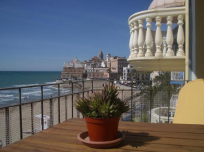 Sitges Beach Panorama